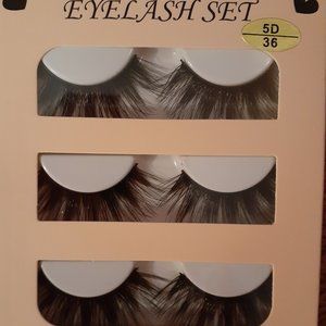 Brand New False Eyelashes- 3 PR.
